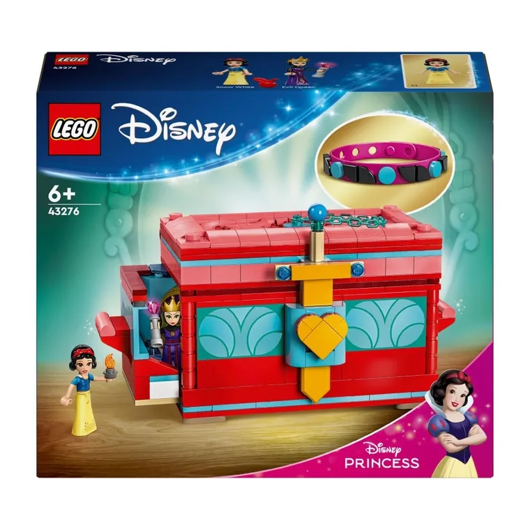 LEGO Disney Princess, Szkatułka na biżuterię z Królewną Śnieżką, 43276