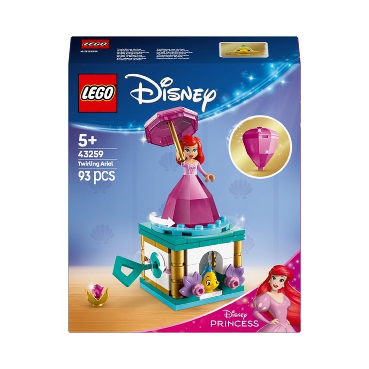 LEGO Disney Princess, Wirująca Arielka, 43259