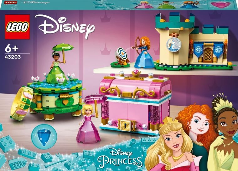 LEGO Disney Princess, Zaklęte twory Aurory, Meridy i Tiany, 43203
