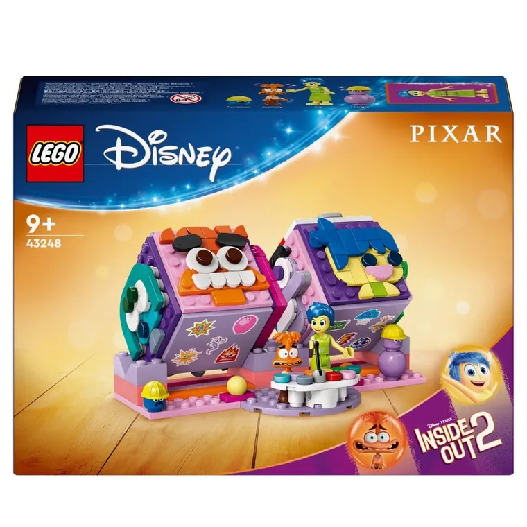 LEGO Disney, W głowie się nie mieści 2 - kostki z emocjami, 43248