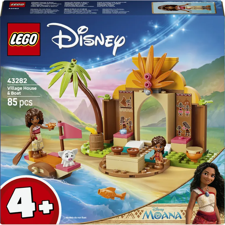 LEGO Disney, Wiejska chatka i łódź, 43282