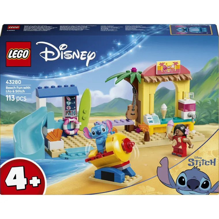 LEGO Disney, Zabawa na plaży z Lilo i Stitchem, 43280