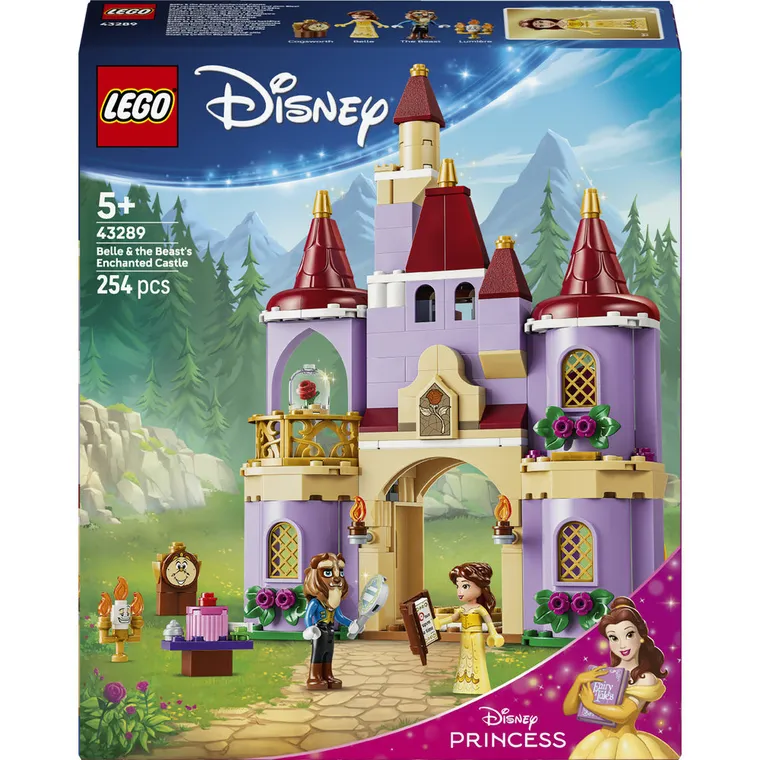 LEGO Disney, Zaczarowany zamek Pięknej i Bestii, 43289