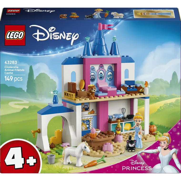 LEGO Disney, Zamek Kopciuszka i jej zwierzęcych przyjaciół, 43283