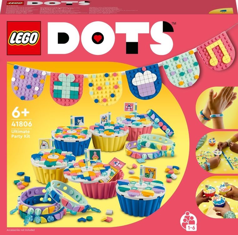 LEGO DOTS, Pełny zestaw imprezowy, 41806