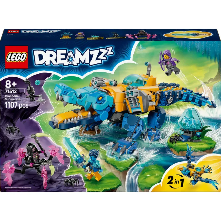 LEGO DREAMZzz, Krokodylołódź podwodna, 71512