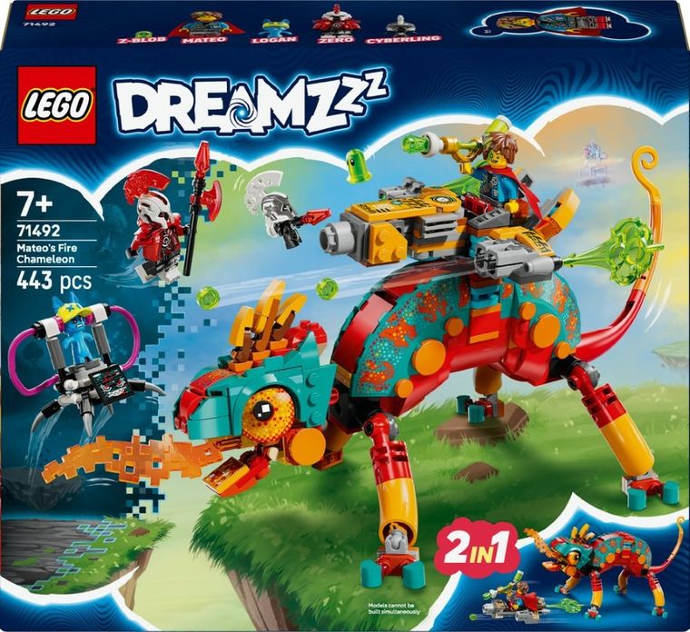 LEGO DREAMZzz, Ognisty kameleon Mateo, 71492