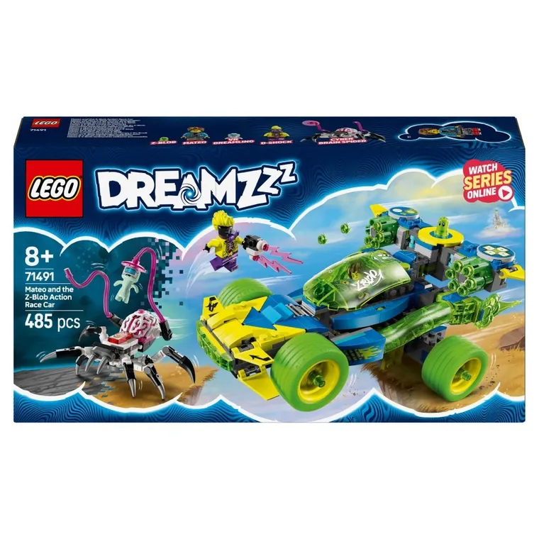 LEGO DREAMZzz, Samochód wyścigowy Mateo i Z-Bloba, 71491