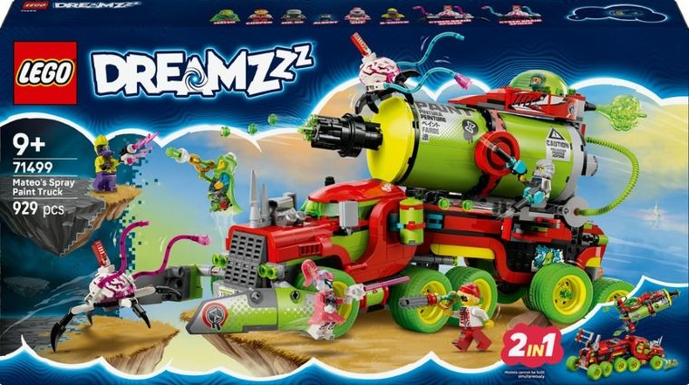 LEGO DREAMZzz, Sprayowa ciężarówka Mateo, 71499