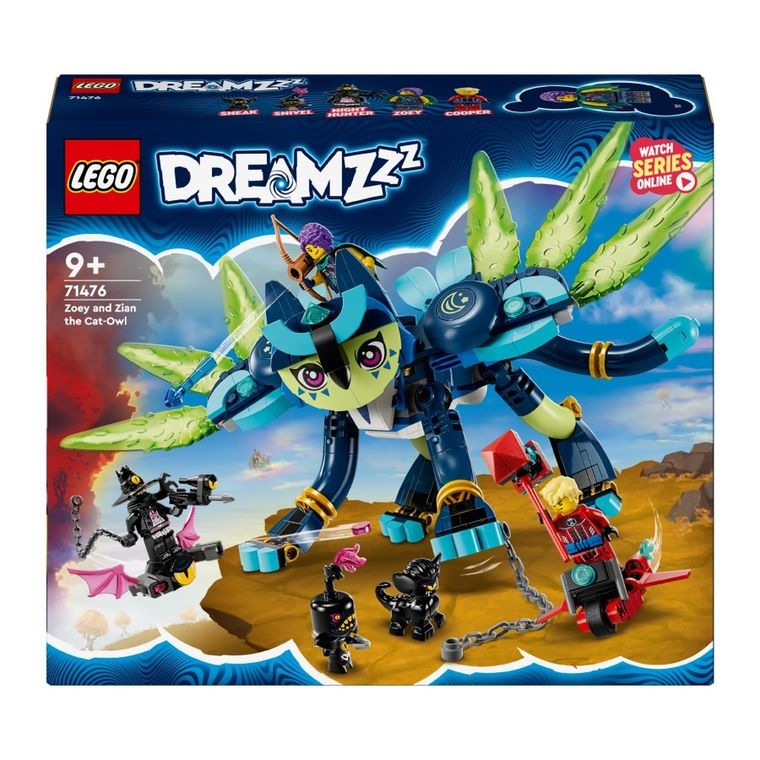 LEGO DREAMZzz, Zoey i sowokot Zian, 71476