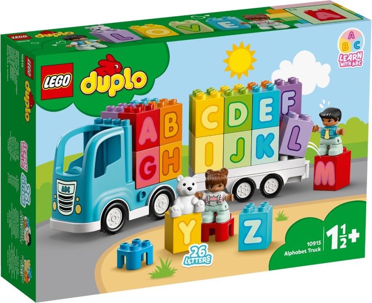 LEGO DUPLO, Ciężarówka z alfabetem, 10915