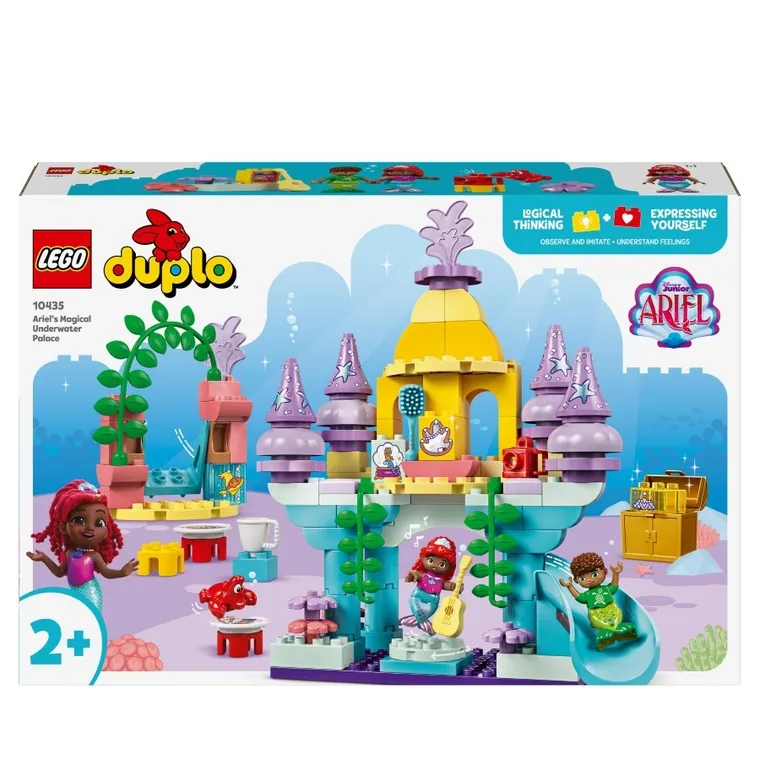 LEGO DUPLO Disney, Magiczny podwodny pałac Arielki, 10435