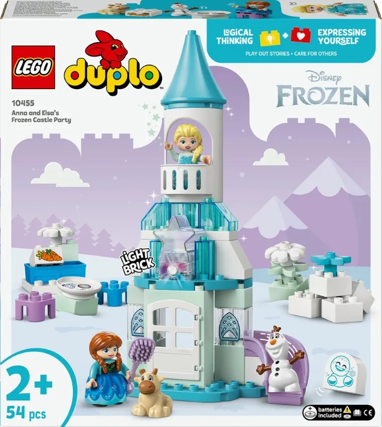 LEGO DUPLO Disney, Przyjęcie w lodowym zamku Anny i Elzy, 10455