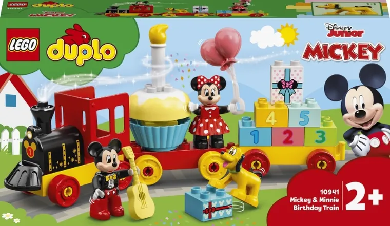 LEGO DUPLO Disney, Urodzinowy pociąg myszek Miki i Minnie, 10941