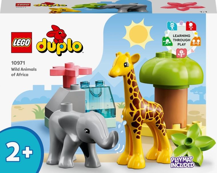 LEGO DUPLO, Dzikie zwierzęta Afryki, 10971