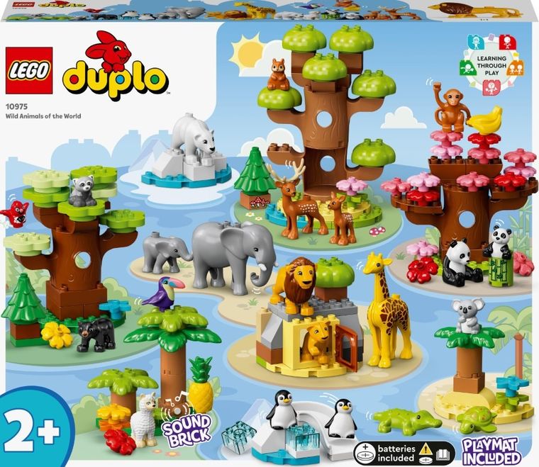 LEGO DUPLO, Dzikie zwierzęta świata, 10975