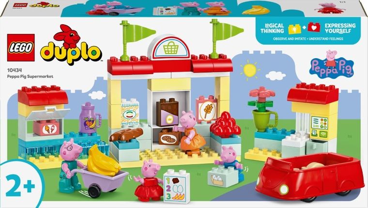 LEGO DUPLO, Peppa i supermarket, 10434