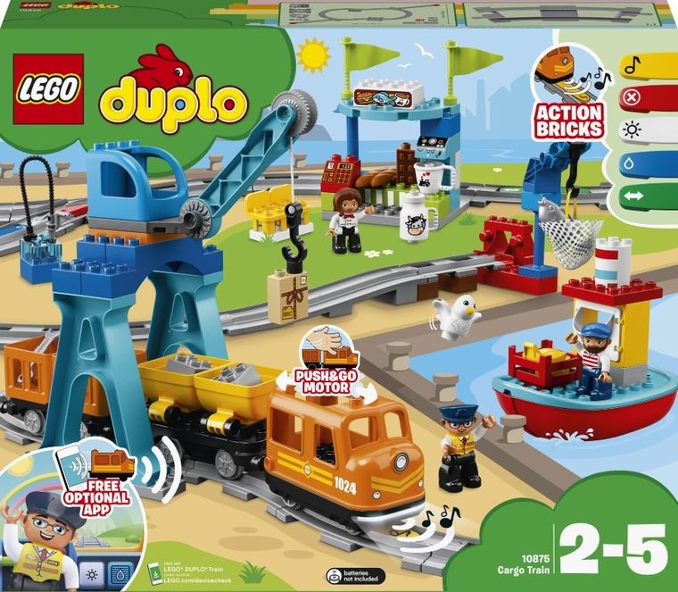 LEGO DUPLO, Pociąg towarowy, 10875
