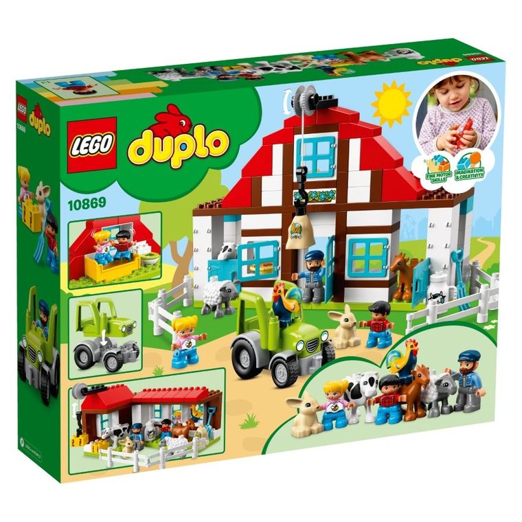 LEGO DUPLO, Przygody na farmie, 10869