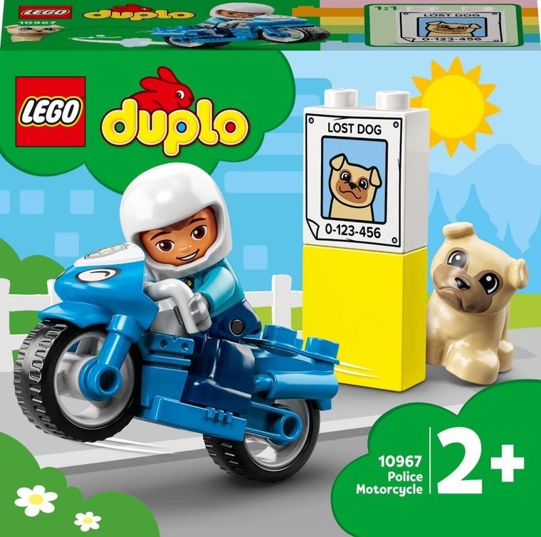 LEGO DUPLO, Rescue Motocykl policyjny, 10967