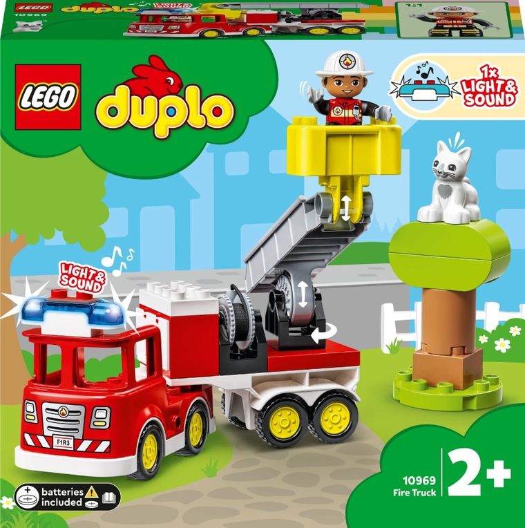 LEGO DUPLO, Rescue Wóz strażacki, 10969