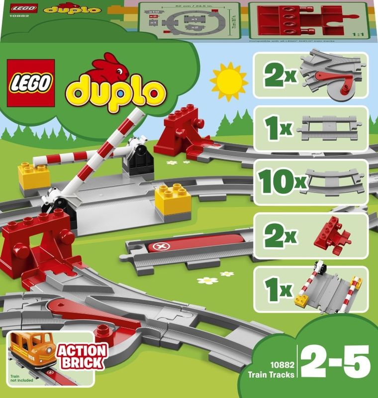 LEGO DUPLO, Tory kolejowe, 10882