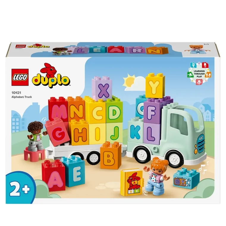 LEGO DUPLO Town, Ciężarówka z alfabetem, 10421