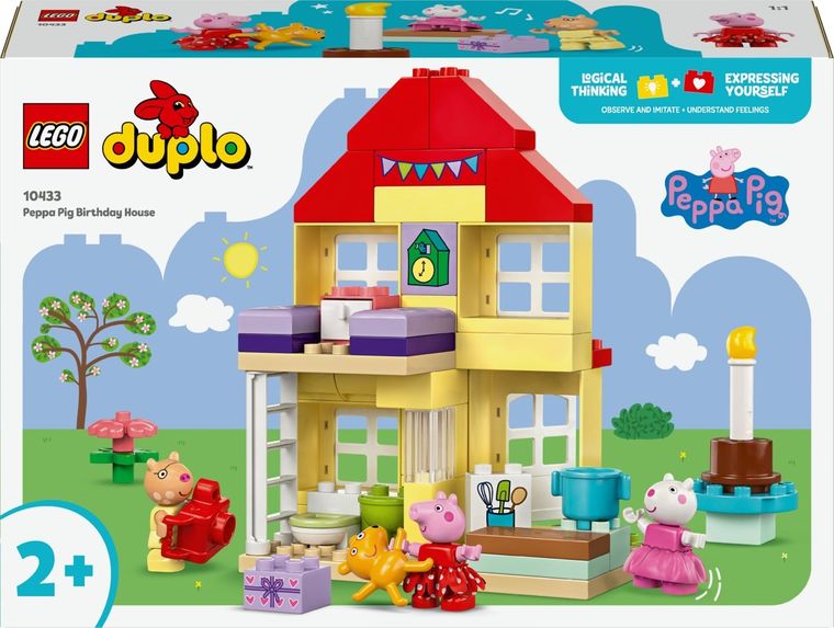 LEGO DUPLO, Urodzinowy domek Peppy, 10433
