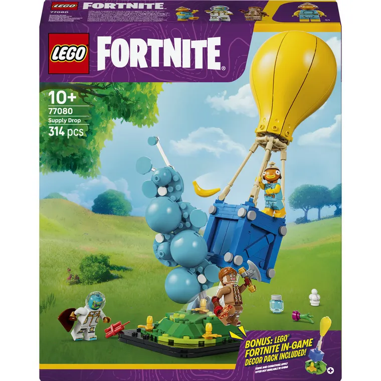 LEGO Fortnite, Zrzut zaopatrzenia, 77080