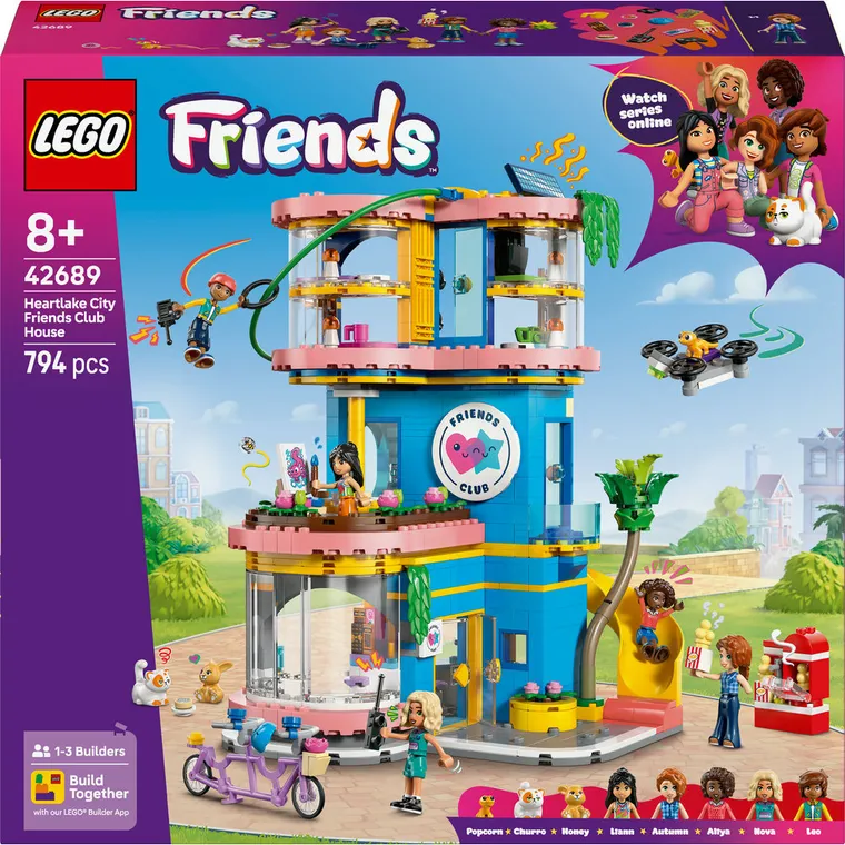 LEGO Friends, Domek klubu przyjaciół z Heartlake, 42689