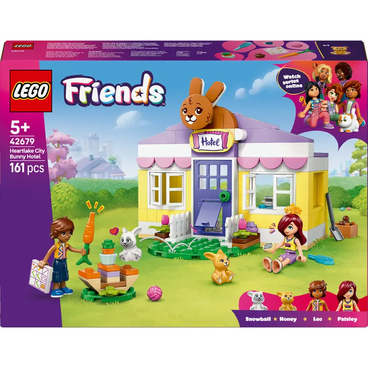 LEGO Friends, Hotel dla królików w mieście Heartlake, 42679