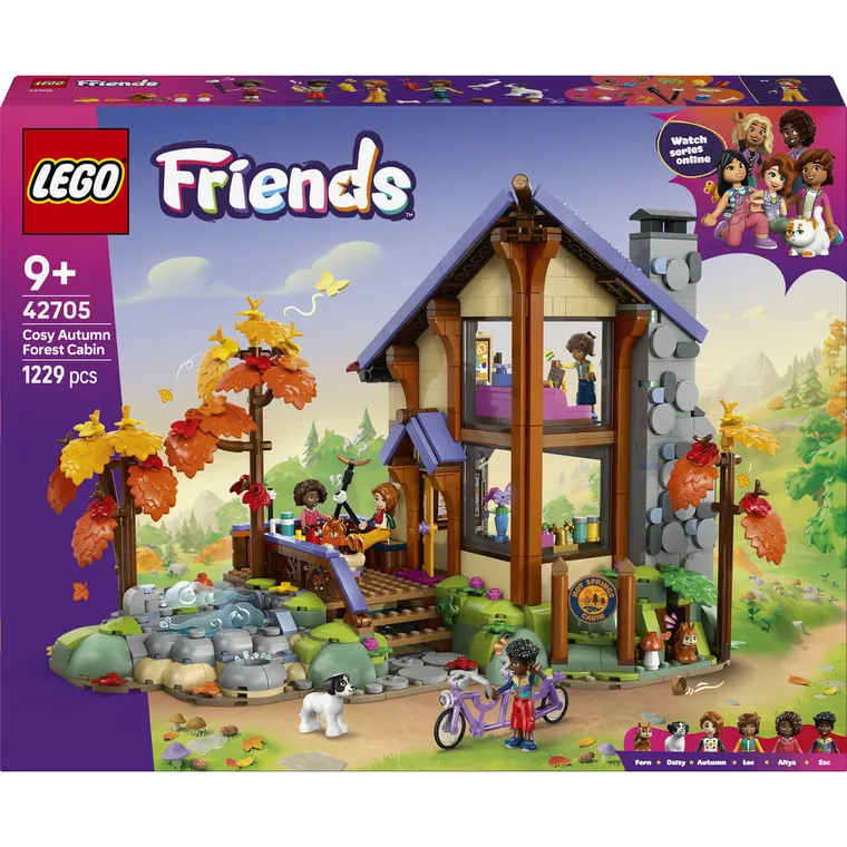 LEGO Friends, Jesienna leśna chatka, 42705