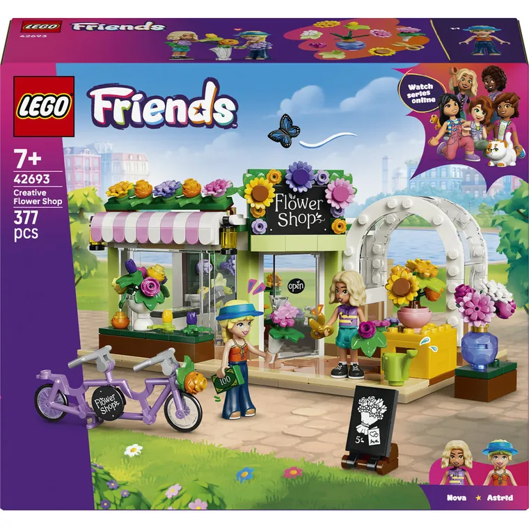 LEGO Friends, Kreatywna kwiaciarnia, 42693