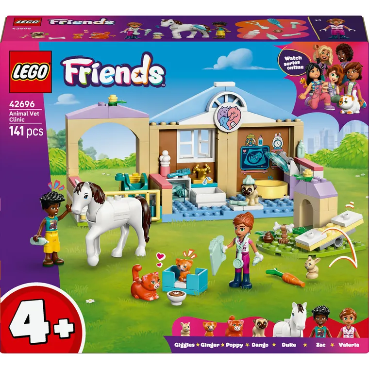 LEGO Friends, Lecznica dla zwierząt, 42696