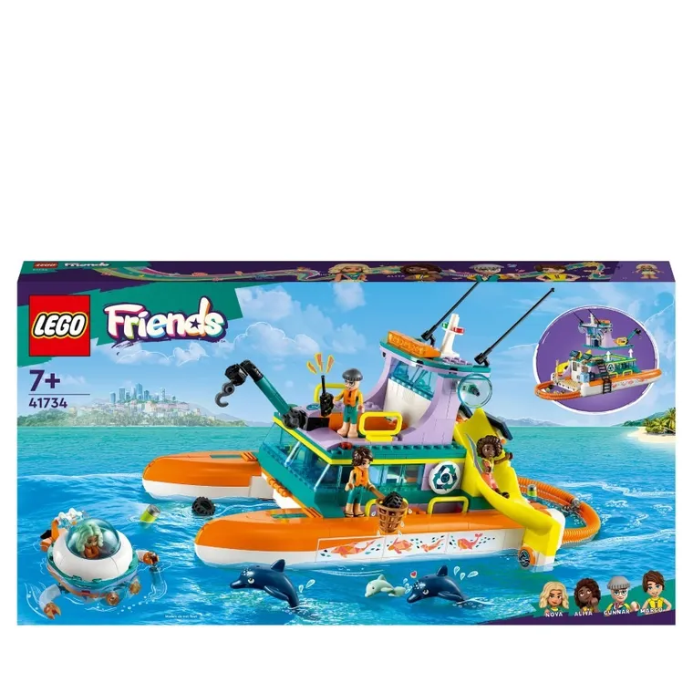 LEGO Friends, Morska łódź ratunkowa, 41734