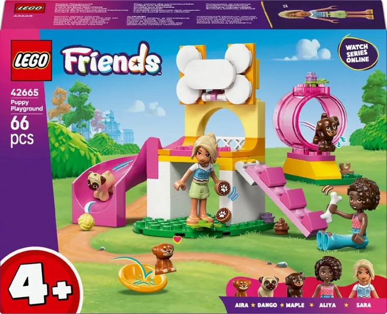 LEGO Friends, Plac zabaw dla szczeniaczków, 42665