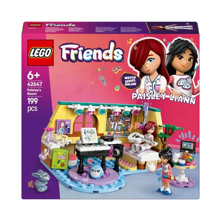 LEGO Friends, Pokój Paisley, 42647