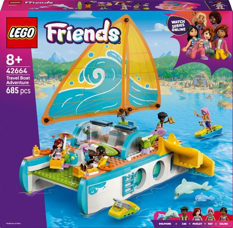 LEGO Friends, Przygoda na łodzi, 42664