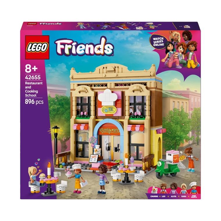 LEGO Friends, Restauracja i szkoła gotowania, 42655
