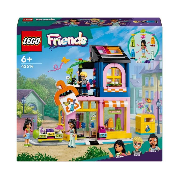 LEGO Friends, Sklep z używaną odzieżą, 42614