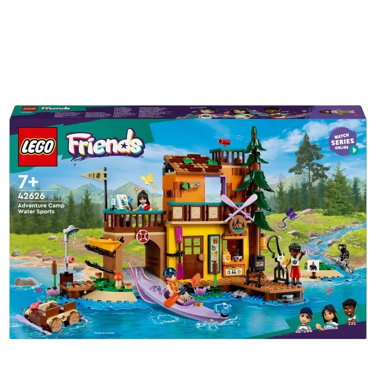 LEGO Friends, Sporty wodne na obozie kempingowym, 42626