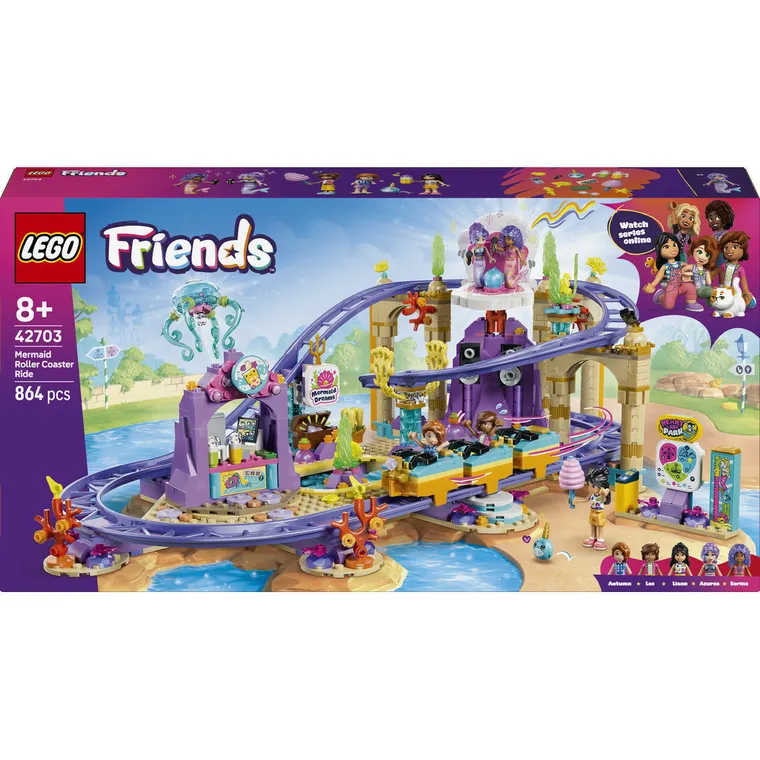 LEGO Friends, Syrenkowa kolejka górska, 42703