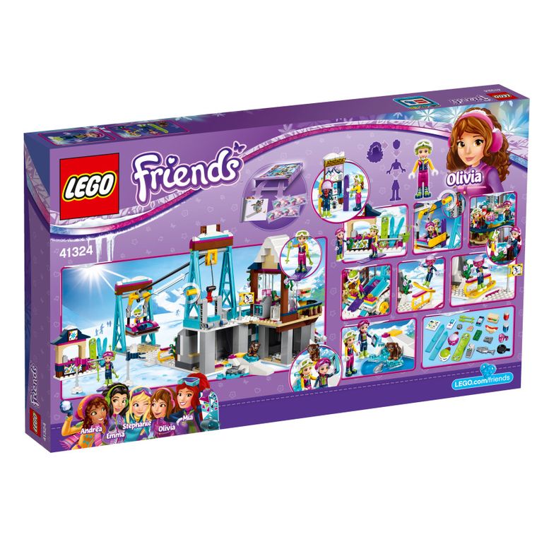 LEGO Friends, Wyciąg narciarski w zimowym kurorcie, 41324