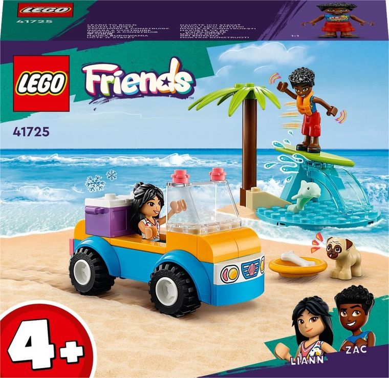 LEGO Friends, Zabawa z łazikiem plażowym, 41725