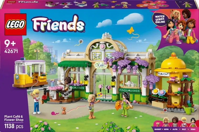LEGO Friends, Zielona kawiarnia i kwiaciarnia, 42671