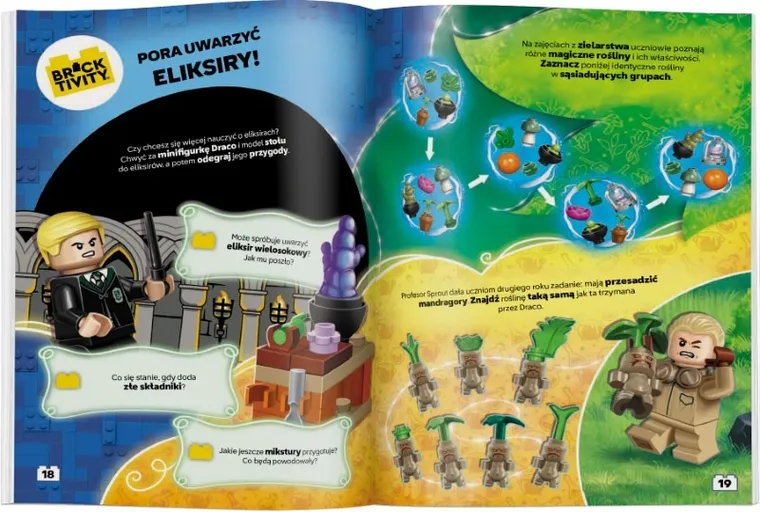 LEGO Harry Potter. Eliksiry Draco + figurka