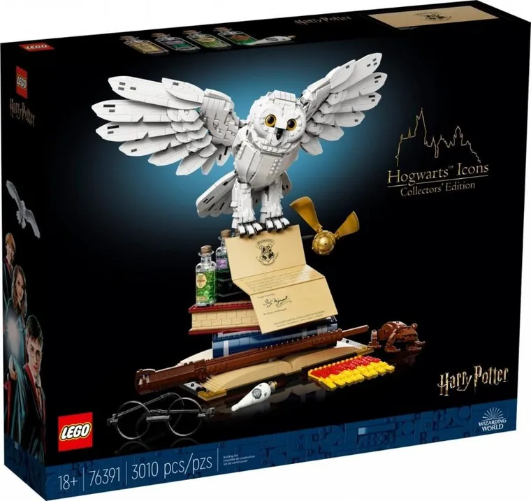 LEGO Harry Potter, Ikony Hogwartu - Hedwiga (edycja kolekcjonerska), 76391