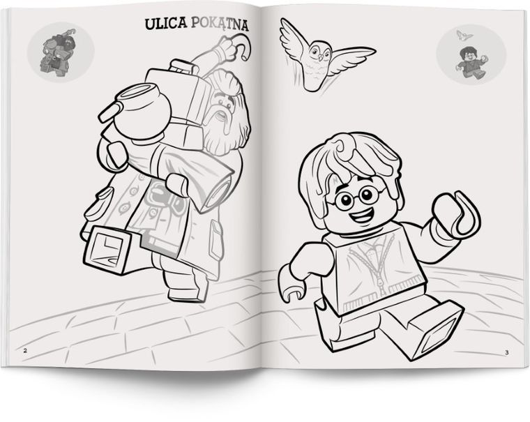 LEGO Harry Potter. Kolorowanka z naklejkami
