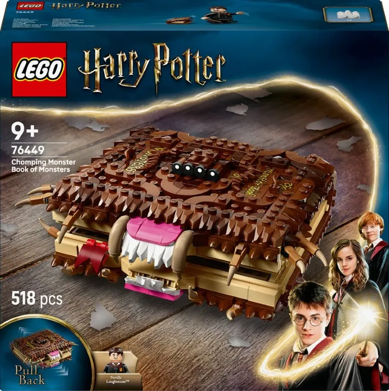 LEGO Harry Potter, Potworna księga potworów z zębami, 76449