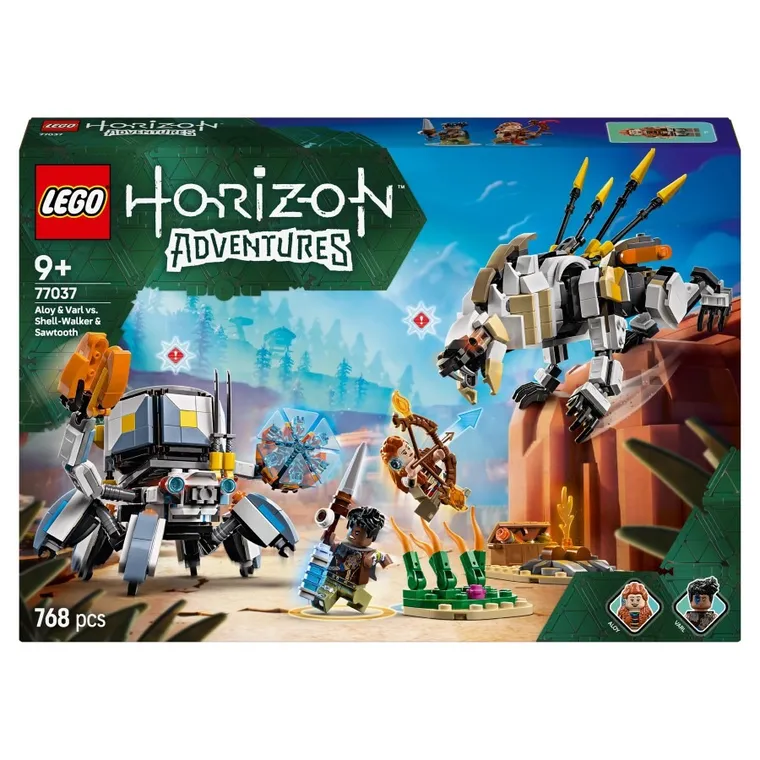 LEGO Horizon Adventures, Aloy i Varl kontra krabołaz i piłoząb, 77037
